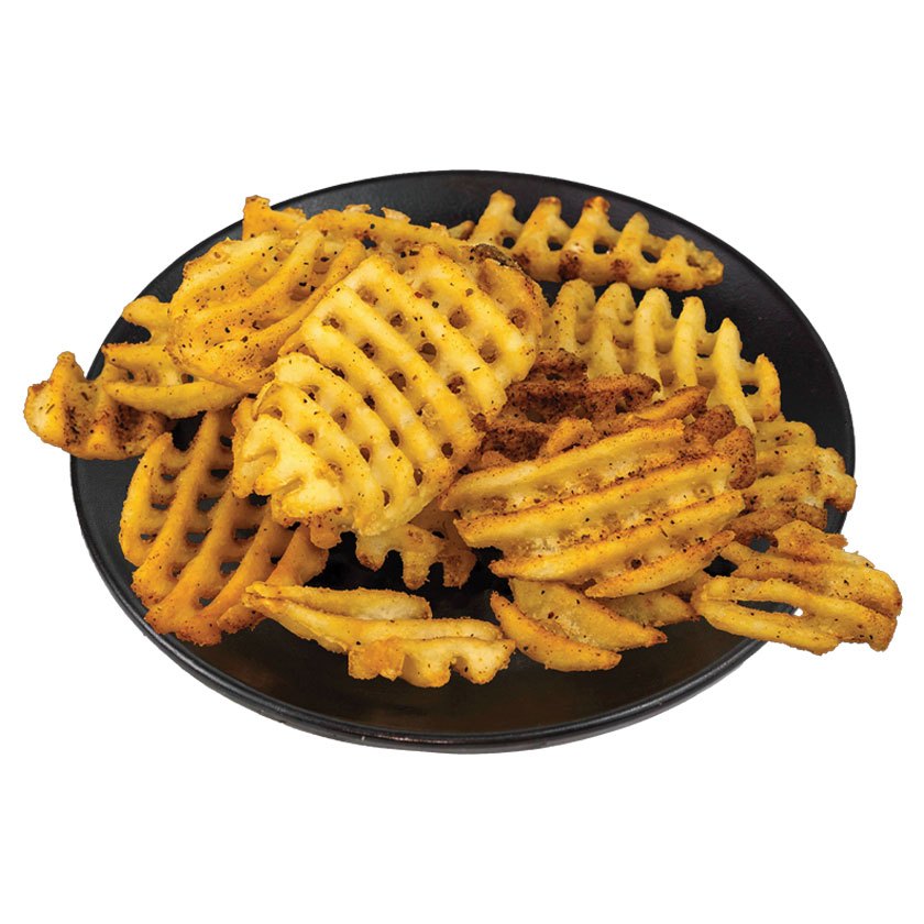 Waffle fries